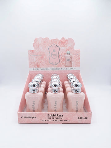 Box Eau de Parfum Natural Spray Bobbi Rara - 12 Unidades