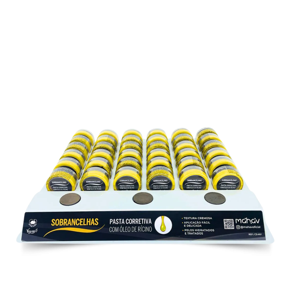 Box c/ 36 Unidades - Pasta Corretivo Com Óleo De Rícino |  Mahav (R$ 5,49)