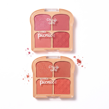 Kit Paleta de Blush Summer Picnic City Girls - 02 Unidades