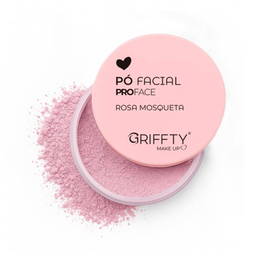 Pó Facial Rosa Mosqueta Griffty