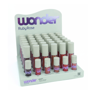 Box Batom Líquido Soul Ruby Rose - 36 Unidades