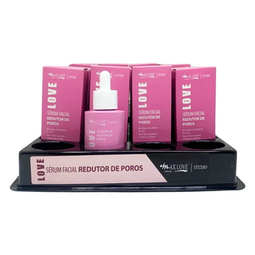 Sérum Facial Rosa Mosqueta 10 em 1 Max Love – Box com 24 Unidades