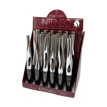 Box Delineador Líquido Intenso Mia Make - 24 Unidades