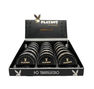 Pó Facial Translúcido Playboy – Box com 18 Unidades