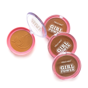 Kit Pó Compacto Girl Power Hello Mini - 04 Unidades