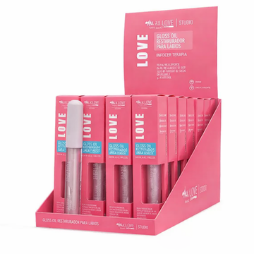 Gloss Oil Restaurador Labial Max Love – Box com 28 Unidades (Ref. 171)