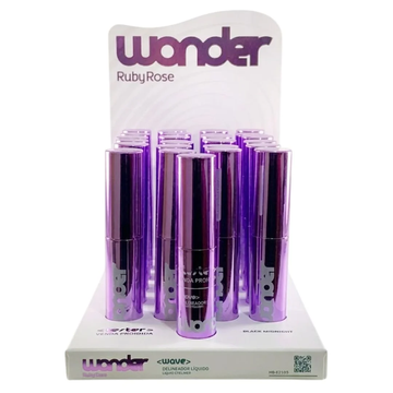 Box Delineador Líquido Wave Wonder Ruby Rose - 24 Unidades