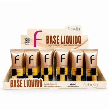 Box Base Liquida Facial F Febella - 36 Unidades