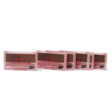 Kit c/ 06 Unidades - Sombra Para Sobrancelha Brow Perfection Duo | Ruby Rose