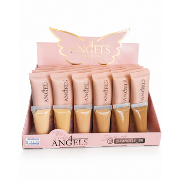 Box Base Líquida Cover Like Angels 4 Angels - 24 Unidades
