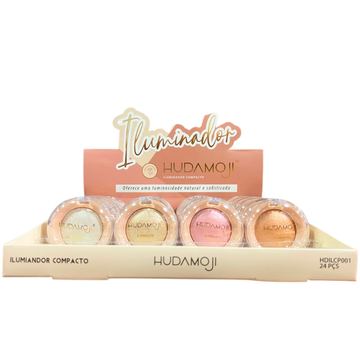 Box Iluminador Compacto com Essência de Camomila Hudamoji - 24 Unidades