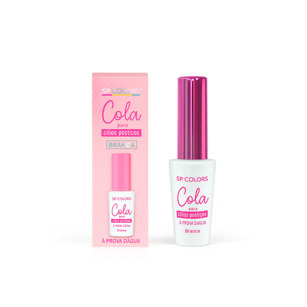 Box c/ 24 Unidades - Cola para Cílios Postiços À Prova D´Água | SP Colors (R$ 6,00)