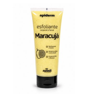 Esfoliante Corporal e Facial Maracujá Apiderm