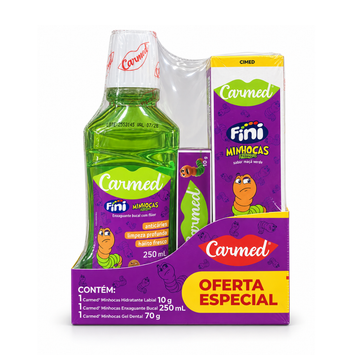 Kit Oral Carmed Minhoca Fini