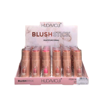 Blush Stick Multifuncional Hudamoji – Box com 24 Unidades