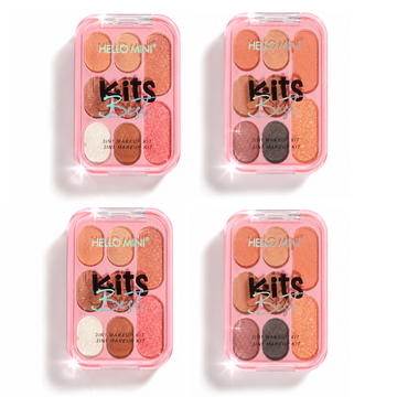 Kit Paleta De Sombras Kits Best Hello Mini - 04 Unidades
