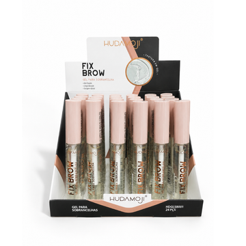 Gel para Sobrancelha Fix Brow Hudamoji – Box com 24 Unidades