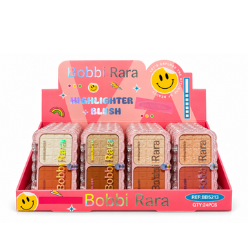 Box Iluminador Highlighter+Blush Bobbi Rara - 24 Unidades