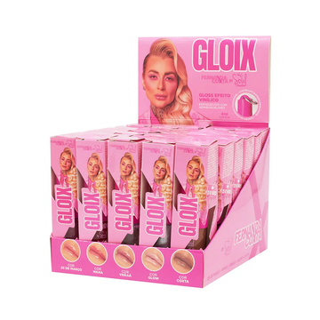 Box Gloss Efeito Vinilico Gloix - 30 Unidades