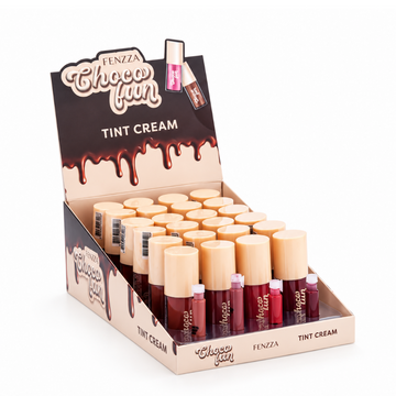 Box Tint Cream Choco Fun Fenzza - 24 Unidades