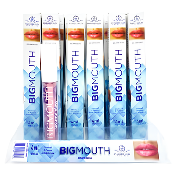 Box C/ 36 Unidades Gloss Volume Big Mouth Pink GLow Phallebeauty R$: 7,70