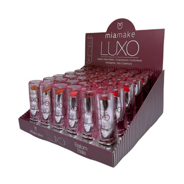 Batom Bala Matte Luxo Mia Make – Box com 36 Unidades
