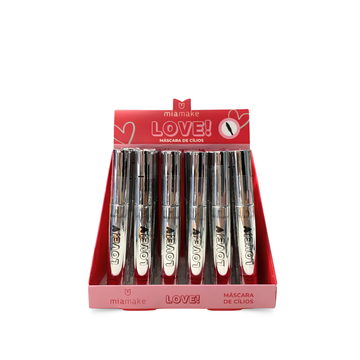 Box c/ 24 Unidades – Máscara para Cílios Prata Alonga Love | Mia Make (R$ 5,90)
