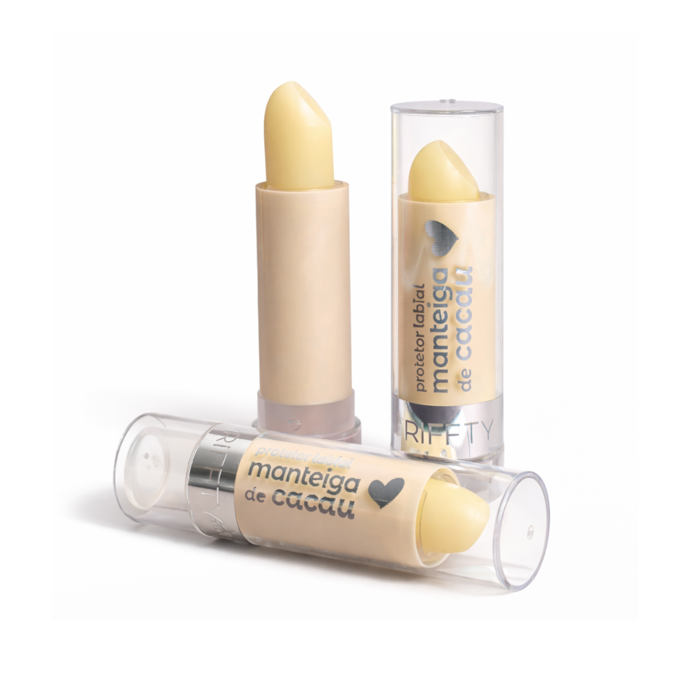 Protetor Labial Manteiga de Cacau Griffty – Box com 100 Unidades