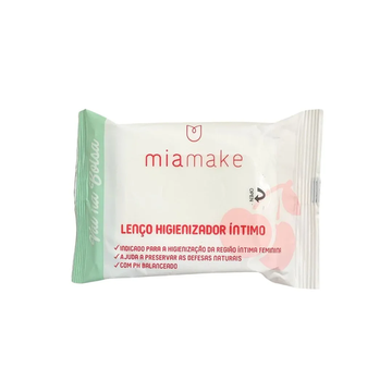Lenço Higienizador Íntimo Vai Na Bolsa Mia Make