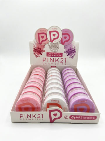 Box Po Facial The Pinky Pink21 - 24 Unidades