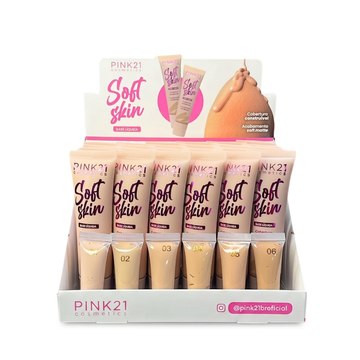 Box Base Liquida Matte Soft Skin Pink21 - 24 Unidades