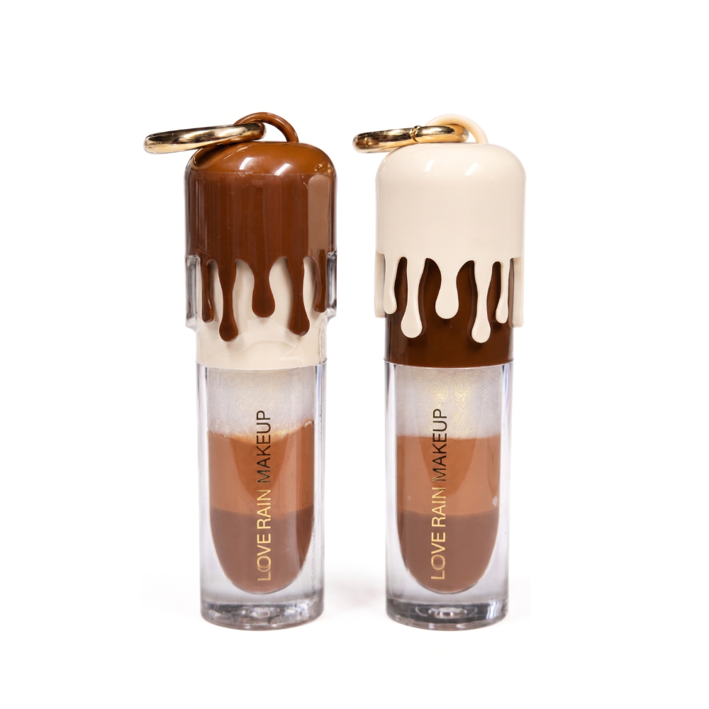 Box Lip Gloss Chocolate Fover Pretty Love Rain - 24 Unidades