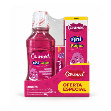 Kit Oral Carmed Beijos Fini