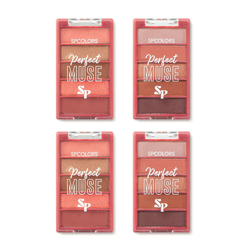 Kit Paleta De Sombras Perfect Muse Sp Colors 04 - Unidades