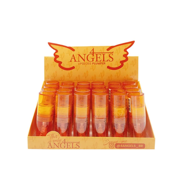 Box Lip Gloss Plumper 4 Angels - 24 Unidades