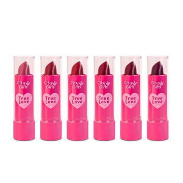 Kit Batom Cremoso True Love City Girls 06 - Unidades