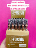 Box c/ 48 Unidades - Lápis Batom Matte Lip Fusion | Mahav (R$ 4,90)