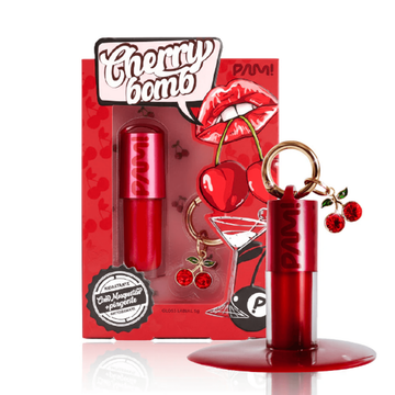 Lip Gloss Chaveirinho Cherry Bomb