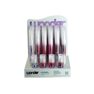 Box Hidratante Labial Starlight Wonder Ruby Rose - 36 Unidades