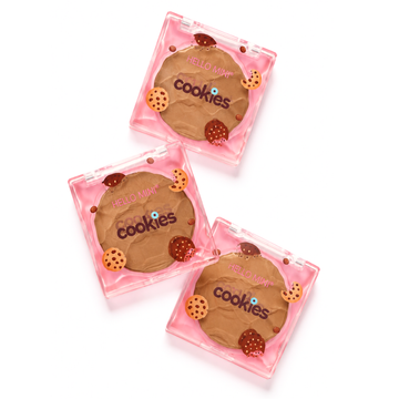 Kit Pó Compacto Cookies Hello Mini - 03 Unidades