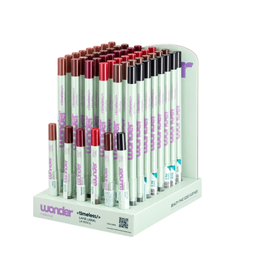 Box Lápis Labial Timeless Ruby Rose - 48 Unidades