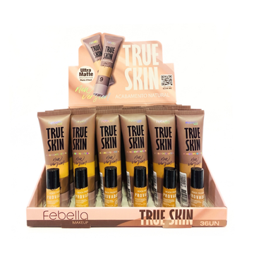 Box Base Liquida True Skin Febella - 36 Unidades