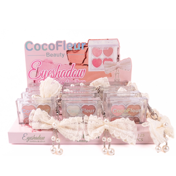 Box Paleta Sombra De Olhos Eyeshadow Coco Fleur - 12 Unidades
