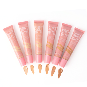 Kit Base Facial Fluida Soft Matte Pink21 - 06 Unidades